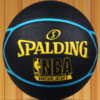 Dark Skin with Gold Details NBA Logo #5 Ball