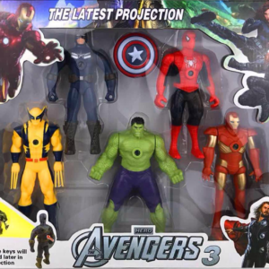 Avengers Figures with Surprise Light Projection