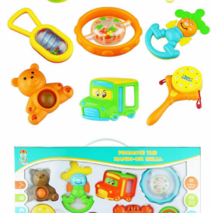 Interactive Baby Set with 9 Sound and Visual Training Toys