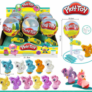 Wholesale of Big Play-Toy with Pony in Lollipop with Plastiline