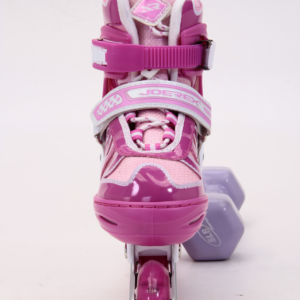 Adjustable Inline Skates with Flash Wheel 2019 - Pink