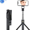 K12D-L Selfie Stick Τρίποδο Κινητού με Bluetooth Μαύρο