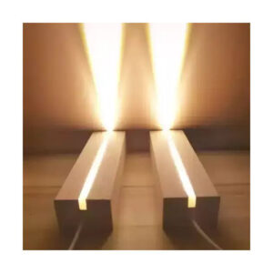 LED ξύλινη 3D βάση για plexiglass