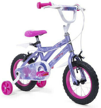 Huffy So Sweet 12" Παιδικό Ποδήλατo Πόλης Kids Balance Μωβ