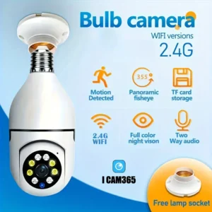 Jortan JT-8177QJ IP Κάμερα Παρακολούθησης Wi-Fi Full HD 1080p Αδιάβροχη με Μικρόφωνο και Φακό 3.6mm