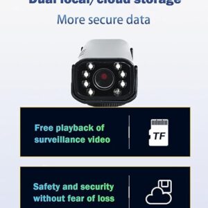 A10 Κάμερα Παρακολούθησης Wi-Fi Full HD 1080p Αδιάβροχη με Μικρόφωνο